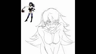 drawing midnight from my hero academia