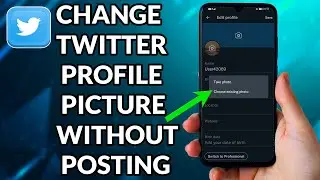 How To Change Twitter Profile Picture Without Posting