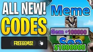 *NEW* ALL WORKING CODES FOR MEME SEA IN AUGUST 2024! ROBLOX MEME SEA CODES