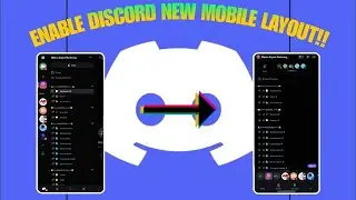 How To Setup / Enable Discord's New Mobile Layout | Techtitive