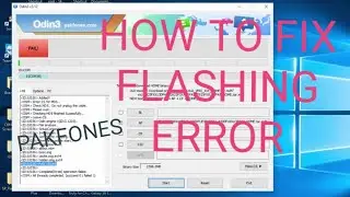 How to fix samsung upgrade errors