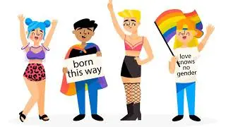 Sex and Gender Explained 💡What is Transgender? A Puberty Education Video.