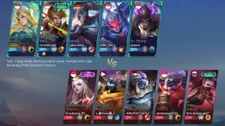 AURORA GAMEPLAY ~ At the end of the match, MIYA showed off her skills #mlbb #mobilelegends