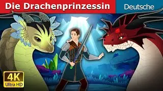 Die Drachenprinzessin | The Dragon Princess in German  | @GermanFairyTales