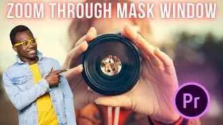 How to Zoom Through Mask Window Transition Effect in Premiere Pro | Premiere Pro Tutorials