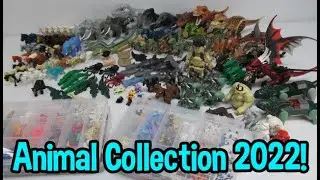 My LEGO Animal Collection Tour - 2022! (How I sort and store my Animal Collection!)