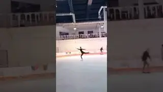 Перекидной и сальхов от самоучки⛸️💗 #любитель #фигурноекатание #figureskating #самоучка #fs #лед