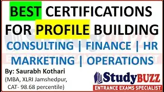 Best certifications for MBA profile building | Consulting, Finance, HR, Marketing best short courses