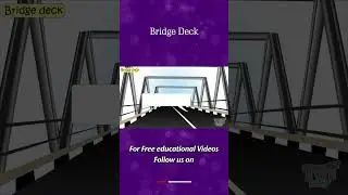 Bridge | Bridge Deck | Types of Bridges | Bridge Basics, Concepts | Science #shorts