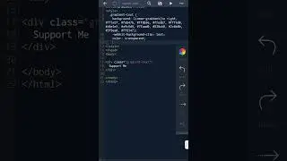 Text Gradient | Html & Css tutorial #learn #coding #tutorial #viral  #trending #shorts