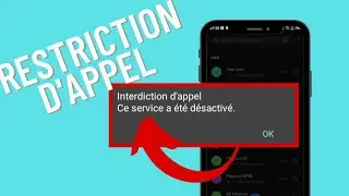 comment DÉSACTIVER LA RESTRICTION D'APPEL Android #5