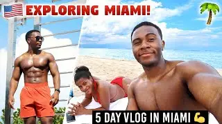 EXPLORING MIAMI SOUTH BEACH & Little Havana! | Travel Vlog ✈