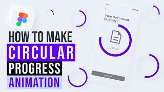 Circular Progress Bar Animation | Figma Interactive Components