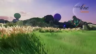 Unreal engine 5 Stylized graphic - studio ghibli style - Grass fields