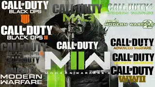 All Call of Duty Main Menu Theme