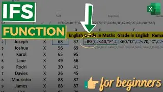 IFS Function in Excel | Logical Functions for Beginners