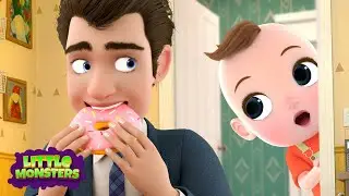 Mommy Daddy Yes Baby? + More Nursery Rhymes & Kids Songs | Little Monsters