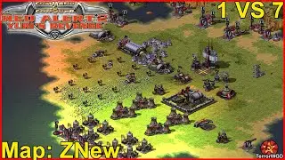 Red Alert 2│Yuris Revenge│1 VS 7│ZNew