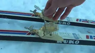 Vintage ruko skis 200cm