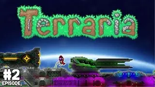 Terraria #2 GRENADE TRICK SHOTS! Harbinger Adventure Map Let's Play