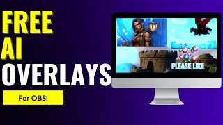 Make Free AI Animated Overlays For Epic Live Streaming In OBS!