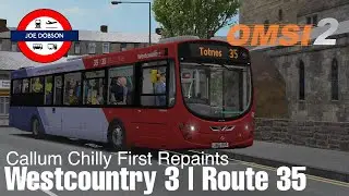 OMSI 2 | Westcountry 3 | First Westcountry Branding | Route 35