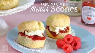 Light and Fluffy British Scones. Bake to Perfection!