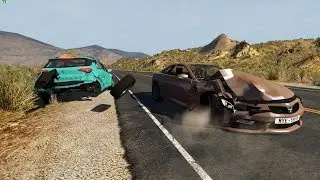 BeamNG Extreme Crashes | Realistic Crash Compilation #72