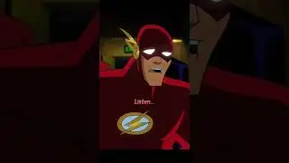 Flash Comforts his Enemy | #shorts #youtubeshorts #batman #flash #justiceleague #dccomics #superman