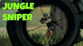 Jungle Sniper - Player Unknown's Battlegrounds  - New Map Gameplay! (Jungle)