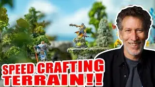 🌳Speed Crafting Tabletop Terrain!🌲 (For Skirmish Games & TTRPGs)!  [Ep. 32]