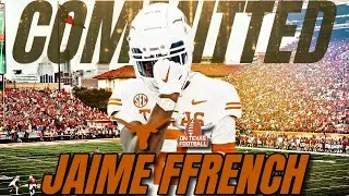 BREAKING: 2025 WR Jaime Ffrench COMMITS to Texas! | Recruiting | Longhorns Football