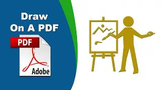 How to draw in a pdf document (comment) using Adobe Acrobat Pro DC