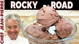 Rocky Road Ice Cream | Chef Jean-Pierre