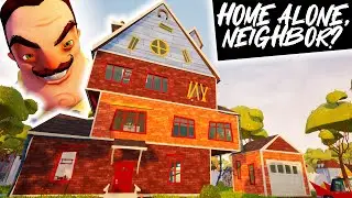 LIKE A NEW HELLO NEIGHBOR GAME! | Home Alone, Neighbor? (FULL GAMEPLAY)