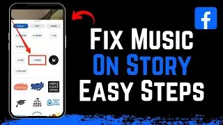 How To Fix Music On Facebook Story | Step By Step Tutorial (2024)