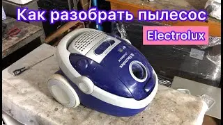 Как разобрать пылесос Electrolux  (how to disassemble vacuum cleaner)