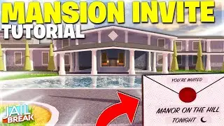 How To Get A Mansion Invite in Roblox Jailbreak