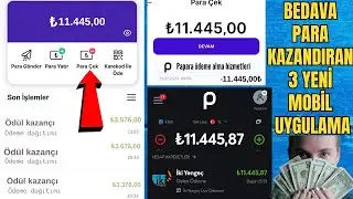 PARA KAZANDIRAN 3 MOBİL UYGULAMA ( PAPARA ÖDEMELİ) | İnternetten Para Kazanma - Bedava Para Kazanma