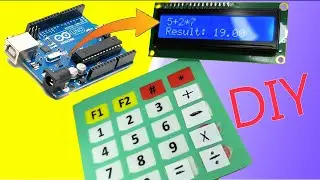 DIY Arduino Calculator 💡 with Keypad & LCD Display🛠️