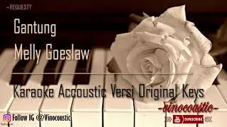Melly Goeslaw - Gantung Karaoke Piano Versi Original Keys