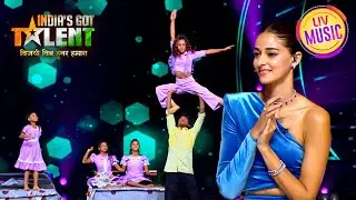 'Tum Mile' पर इस Act को देख Speechless हुई Ananya | India's Got Talent S10 | Unstoppable Jazba