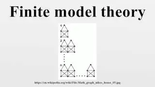 Finite model theory