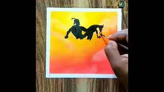 How to draw Chhatrapati Shivaji Maharaj, Shivaji Drawing, Soft Pastel Tutorial