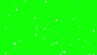 Small Stars Falling - 4K Green screen FREE high quality effects