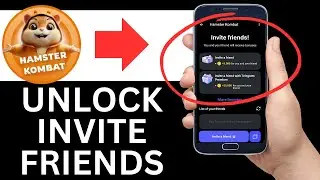 How To Unlock Invite Friends In Hamster Kombat (Step By Step)