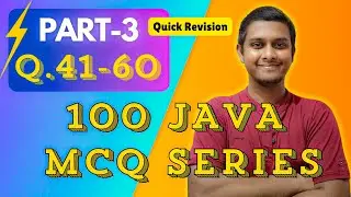 Part 3 of 100 Java Conceptual Multiple Choice Questions | Java, OOPS  MCQ QNA  @codefamily