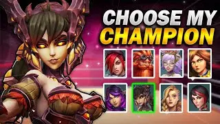 🔴Choose My Champion In Paladins!