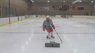 On- Ice Training Drills with the HockeySled