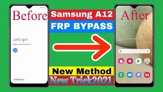 SAMSUNG GALAXY A12 (SM-A125F) FRP/GOOGLE LOCK REMOVE ANDROID 10 Q NEW TRICK 2021 GSMJAFARABAD TEAM